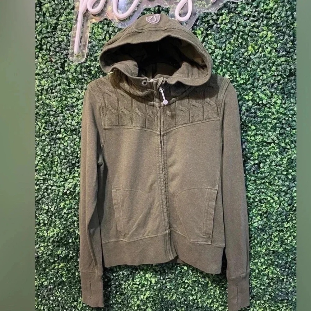 lululemon athletica Olive Green Jacket
